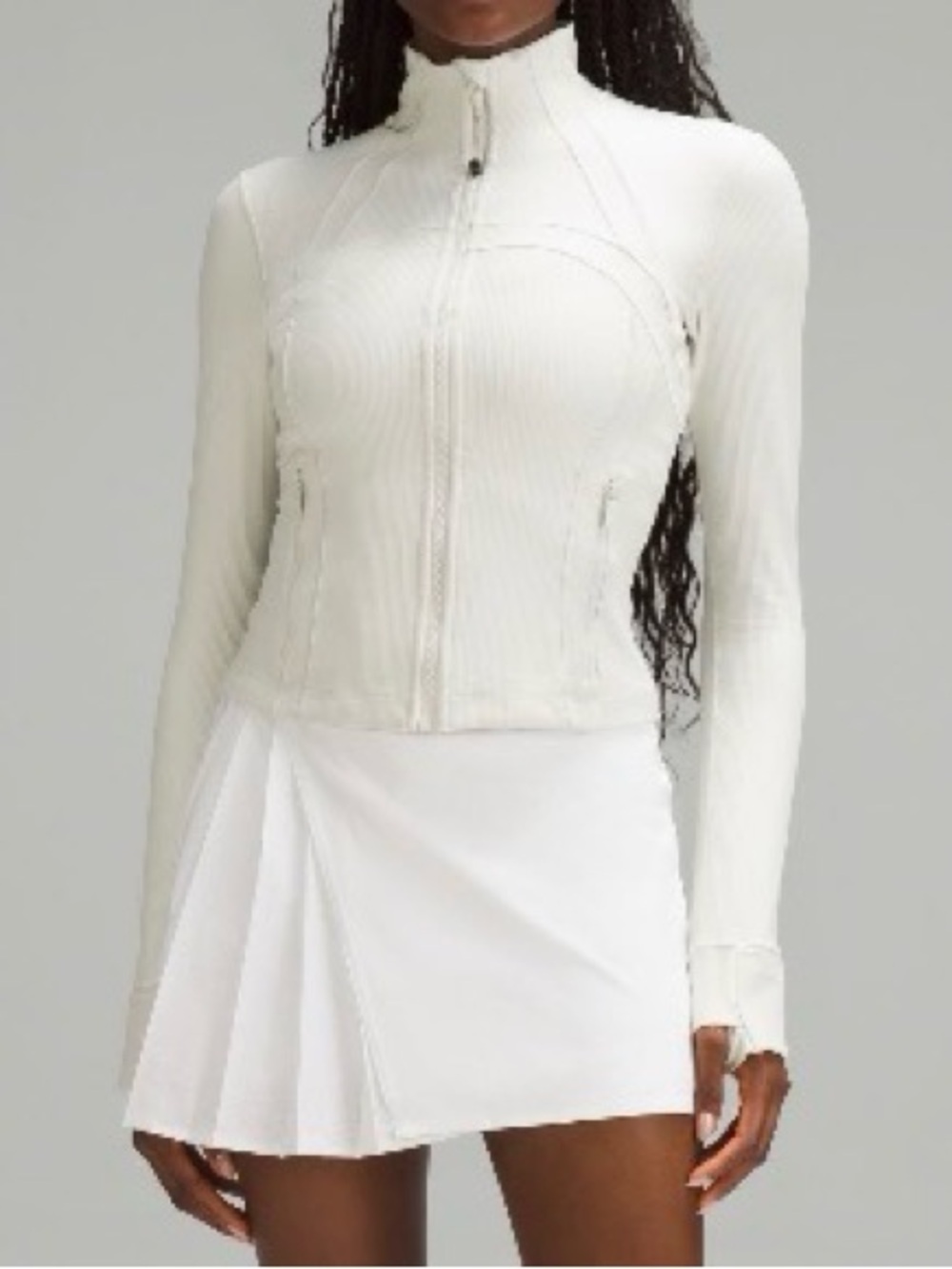 LULULEMON Cropped Define Jacket Ribbed-Nulu
